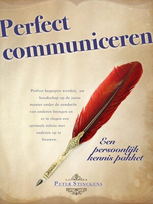 cover image of Perfect Communiceren